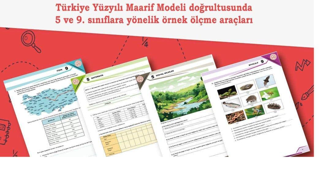 YENİ MÜFREDATA UYGUN YENİ ÖRNEK ÖLÇME ARAÇLARI YAYIMLANDI